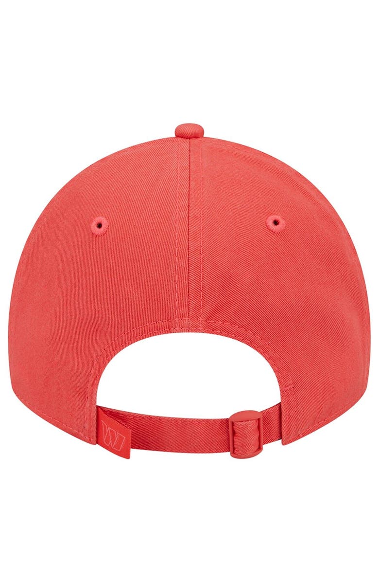 New Era Men's New Era Red Washington Commanders Core Classic 2.0 Brights 9TWENTY Adjustable Hat, Alternate, color, Red