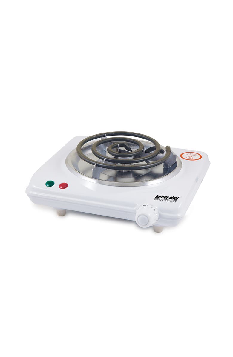 Better Chef Electric Countertop Range, Main, color, White