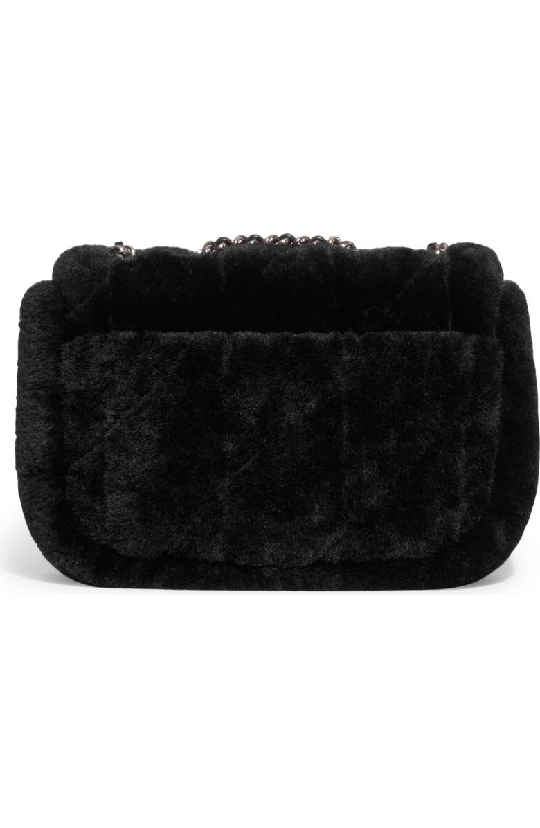 COACH Madison Quilted Genuine Shearling Shoulder Bag, Alternate, color,