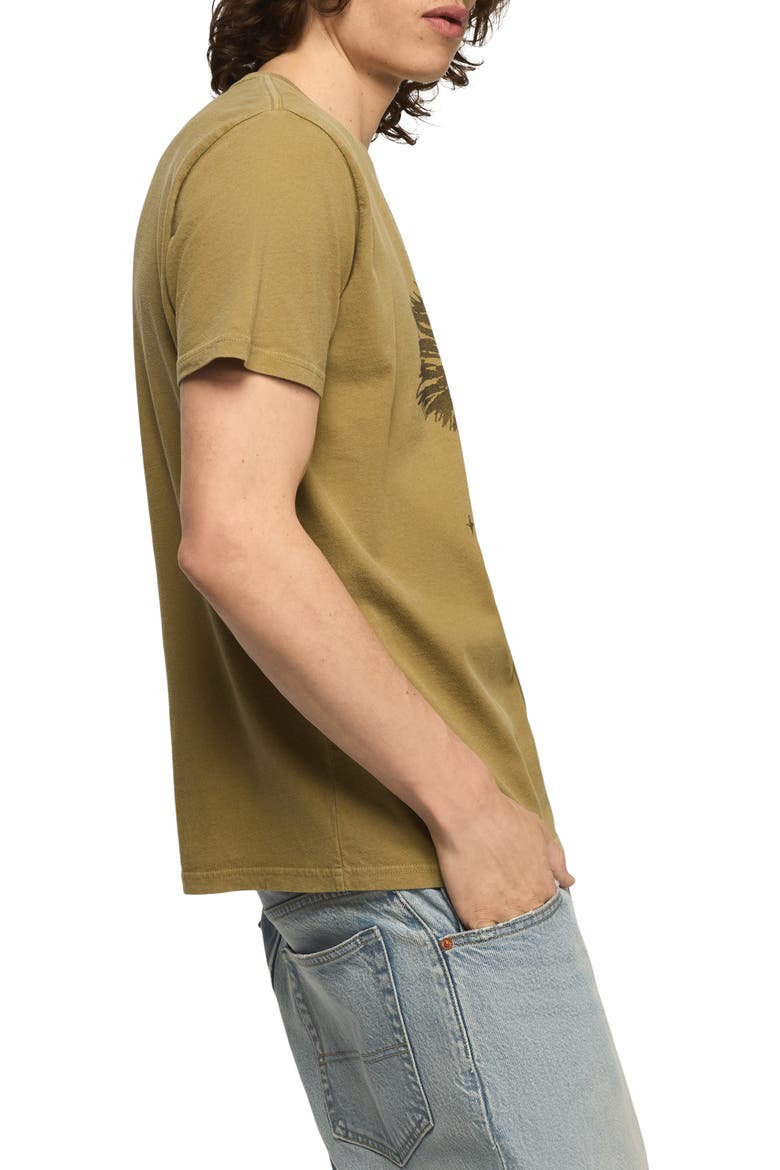 Born to Lose Wolf Cotton Graphic T-Shirt, Alternate, color, BOA