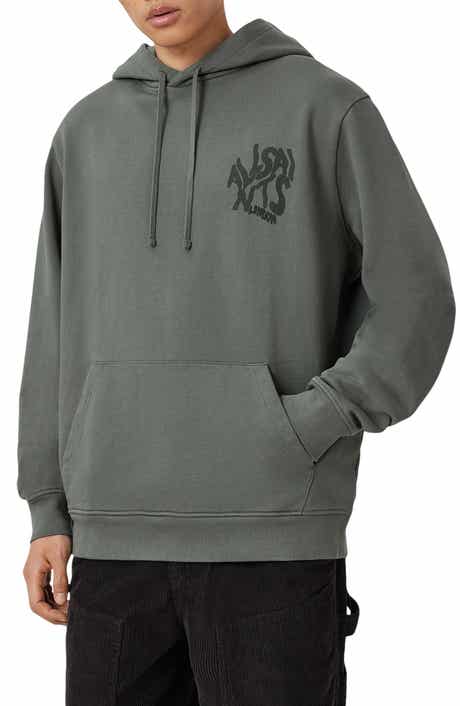 AllSaints Orlando Logo Cotton Graphic Hoodie