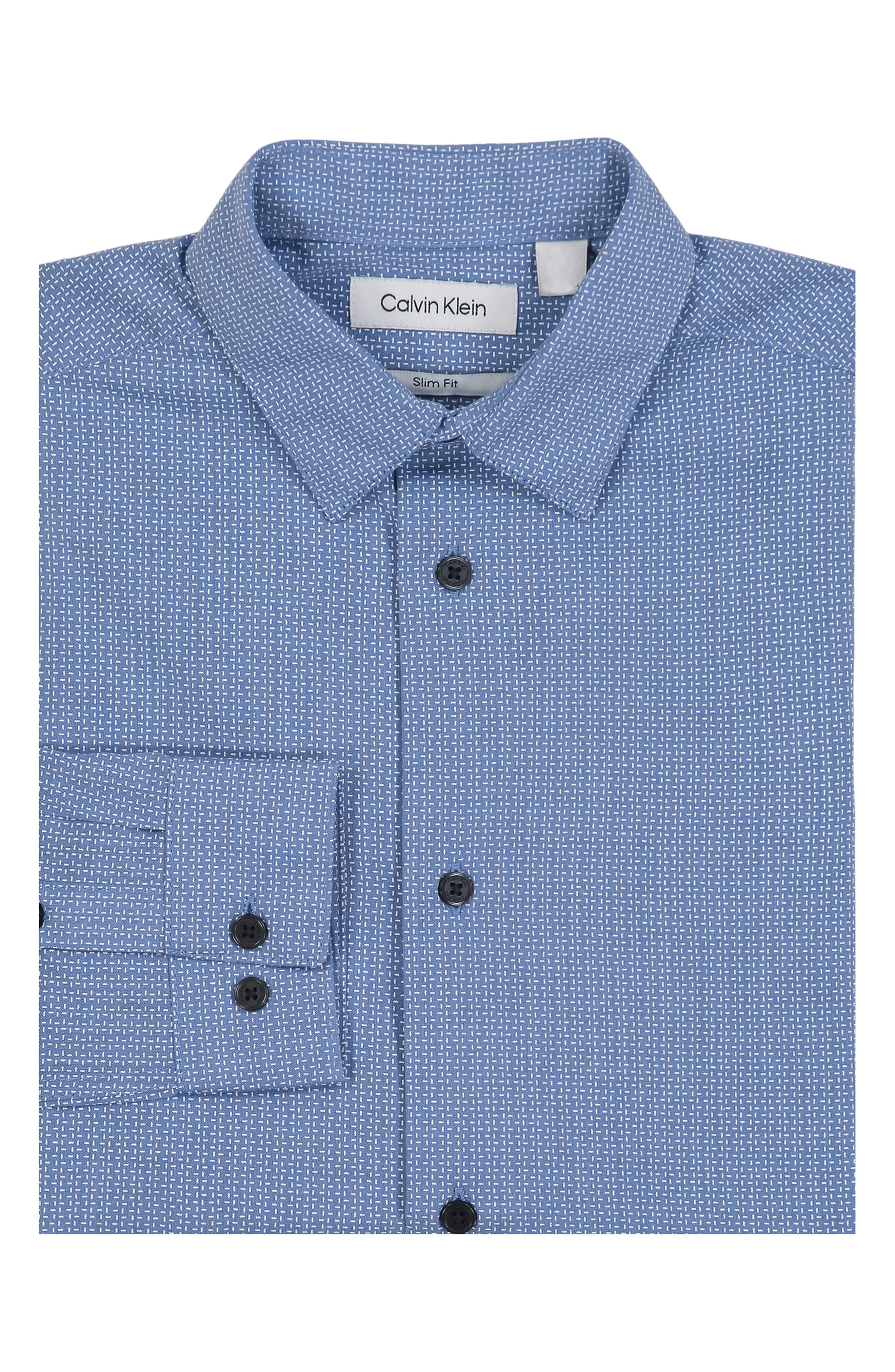Calvin Klein Slim Fit Heather Textured Shirt