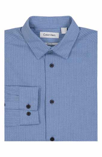 Calvin Klein Slim Fit Heather Textured Shirt
