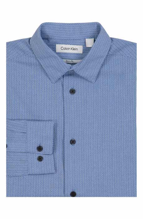 Slim Fit Heather Textured Shirt