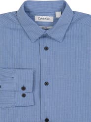 Calvin Klein Slim Fit Heather Textured Shirt