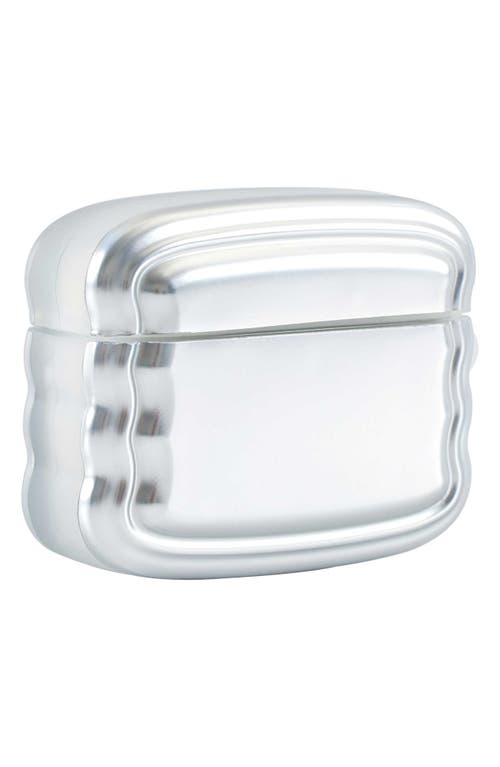Auramma Wavy Airpods Pro 2 Case In Silver