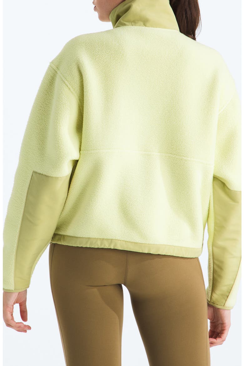 Yumiori Off Peak Recycled Fleece Pullover, Alternate, color, LEMON MIST/ PEAR
