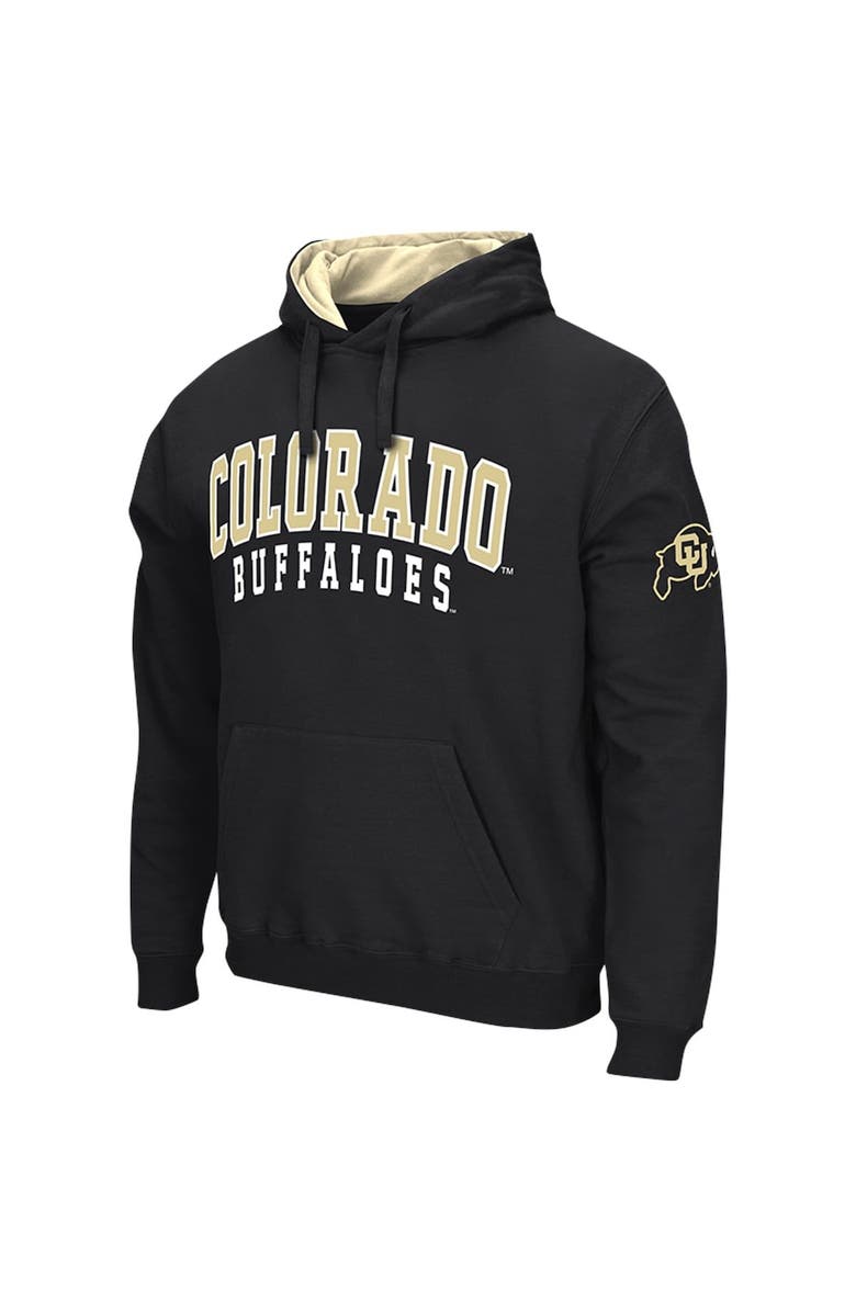 COLOSSEUM Men's Colosseum Black Colorado Buffaloes Double Arch Pullover Hoodie, Alternate, color, Black