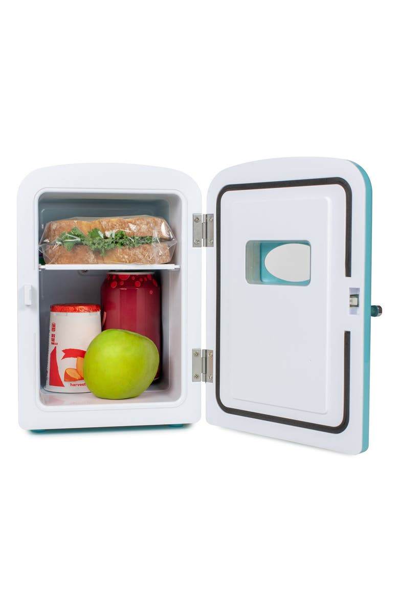 Nostalgia Electrics Retro 6-Can Personal Cooling and Heating Refrigerator, Alternate, color, 