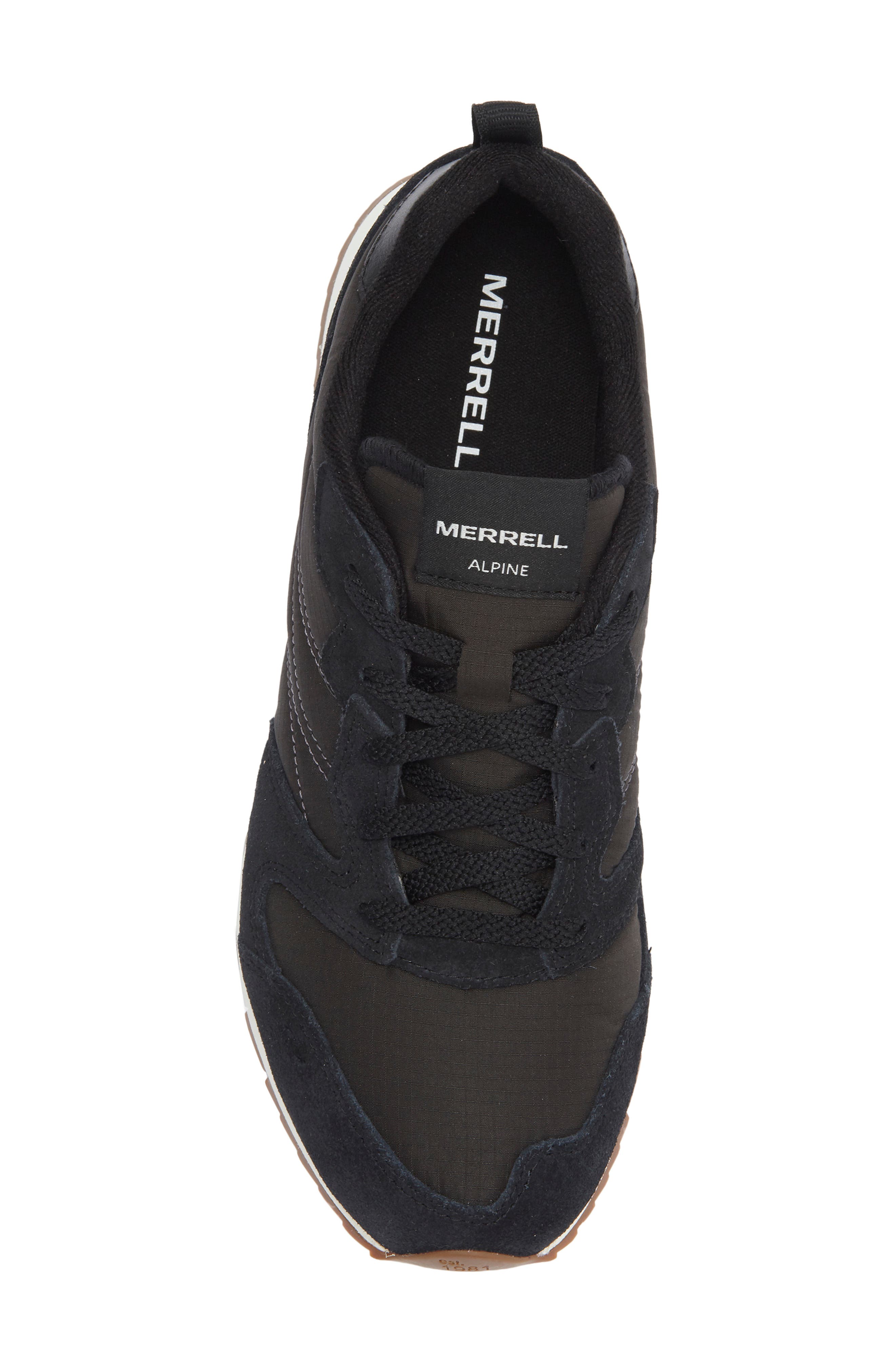 Merrell Alpine 83 Hiking Sneaker, Alternate, color, Black