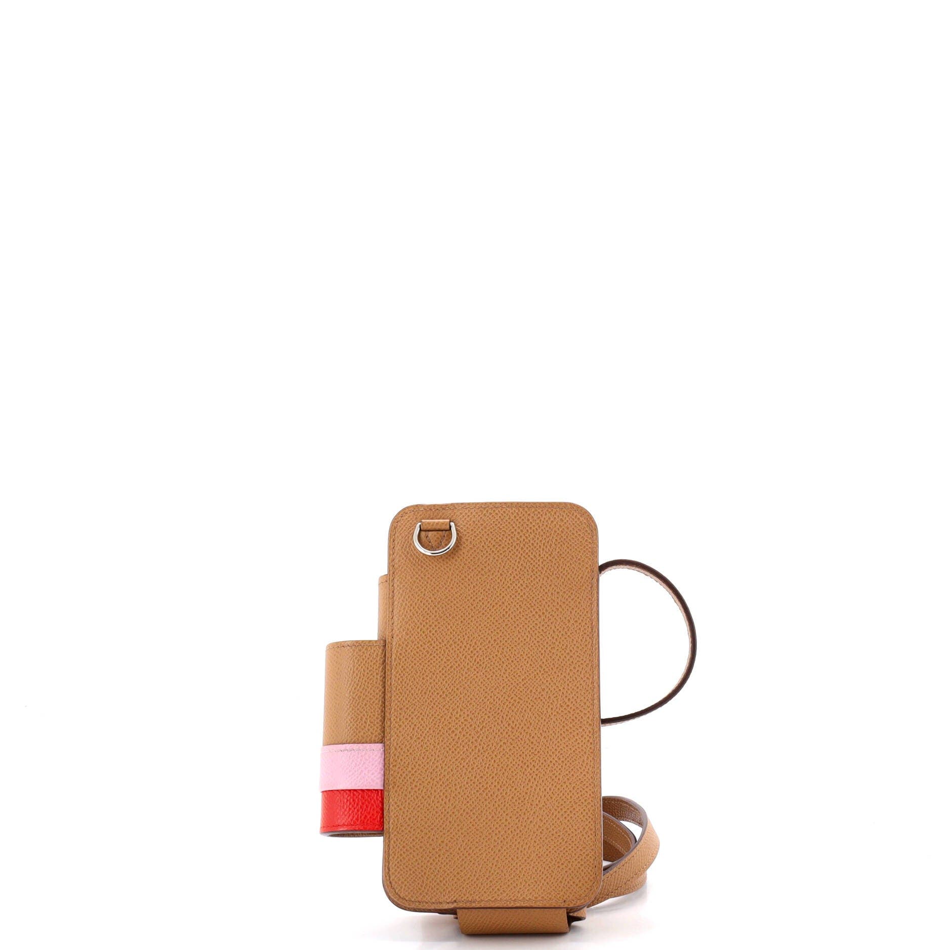 Hermesway Phone Case Crossbody Bag Epsom, Alternate, color, Brown