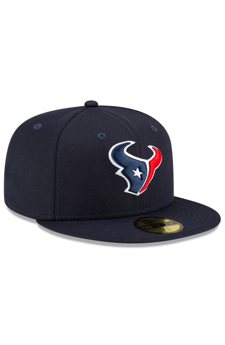 New Era Men's New Era Navy Houston Texans Basic 59FIFTY Fitted Hat, Alternate, color, Navy