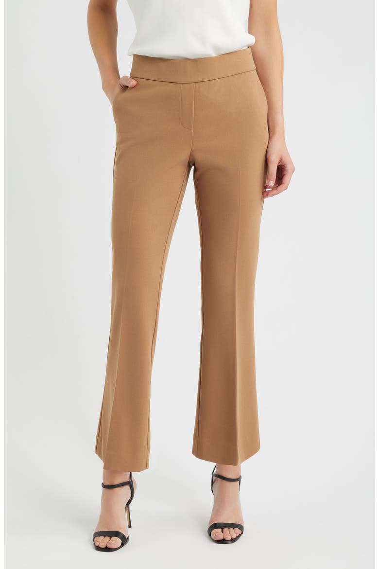 Pull-On Ankle Pants, Main, color, VICUNA