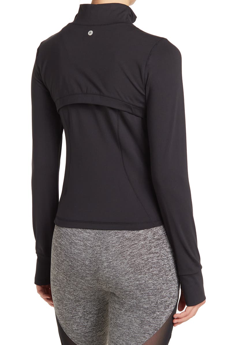 90 DEGREE BY REFLEX Lux Slim Fitted Pleated Jacket, Alternate, color,