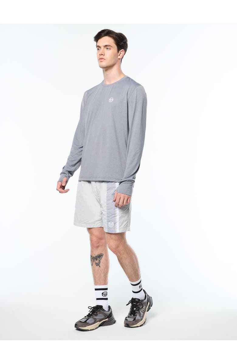 Sergio Tacchini Attivo Damarindo Long Sleeve Tee, Alternate, color, Quiet Gray