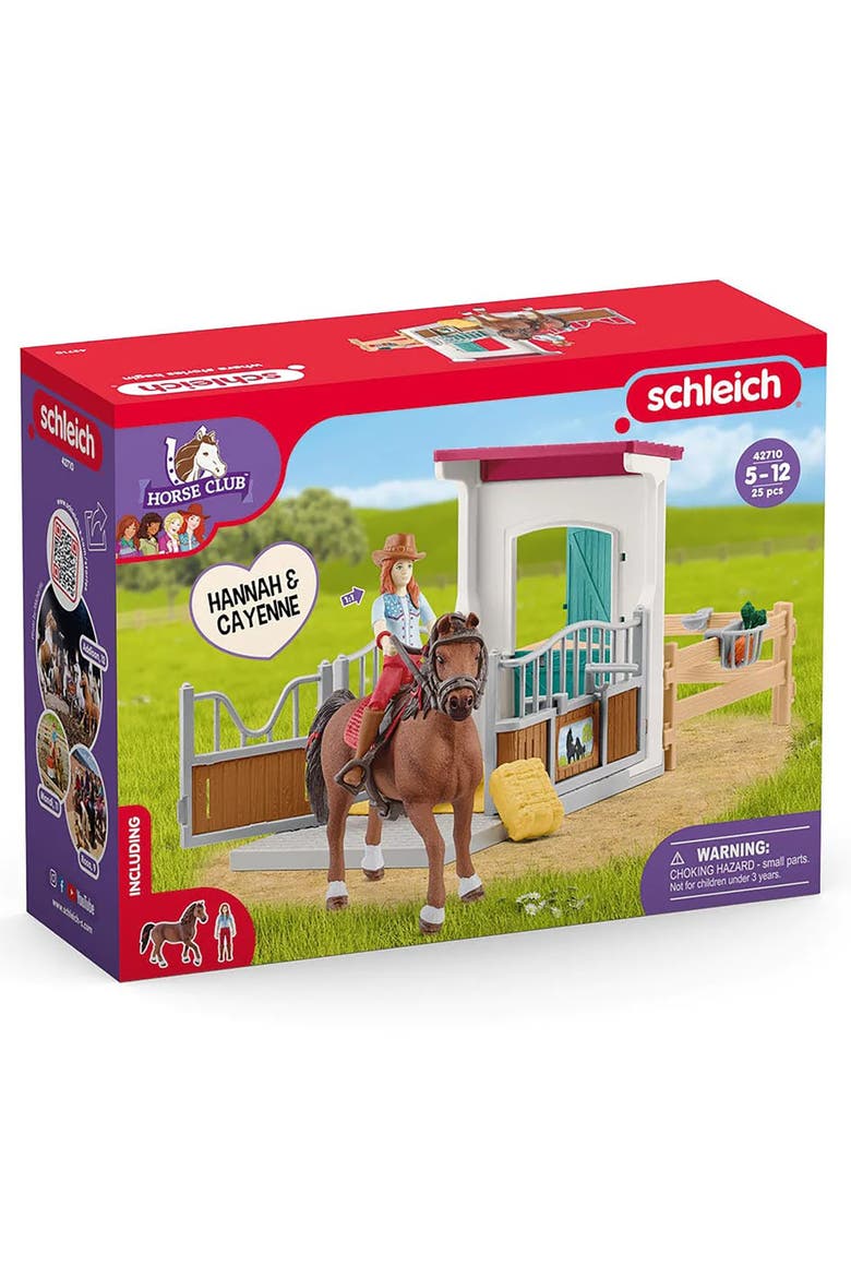 Horse Club Horse Box Hannah & Cayenne, Figurine Playset, Kids, Alternate, color, Multicolored