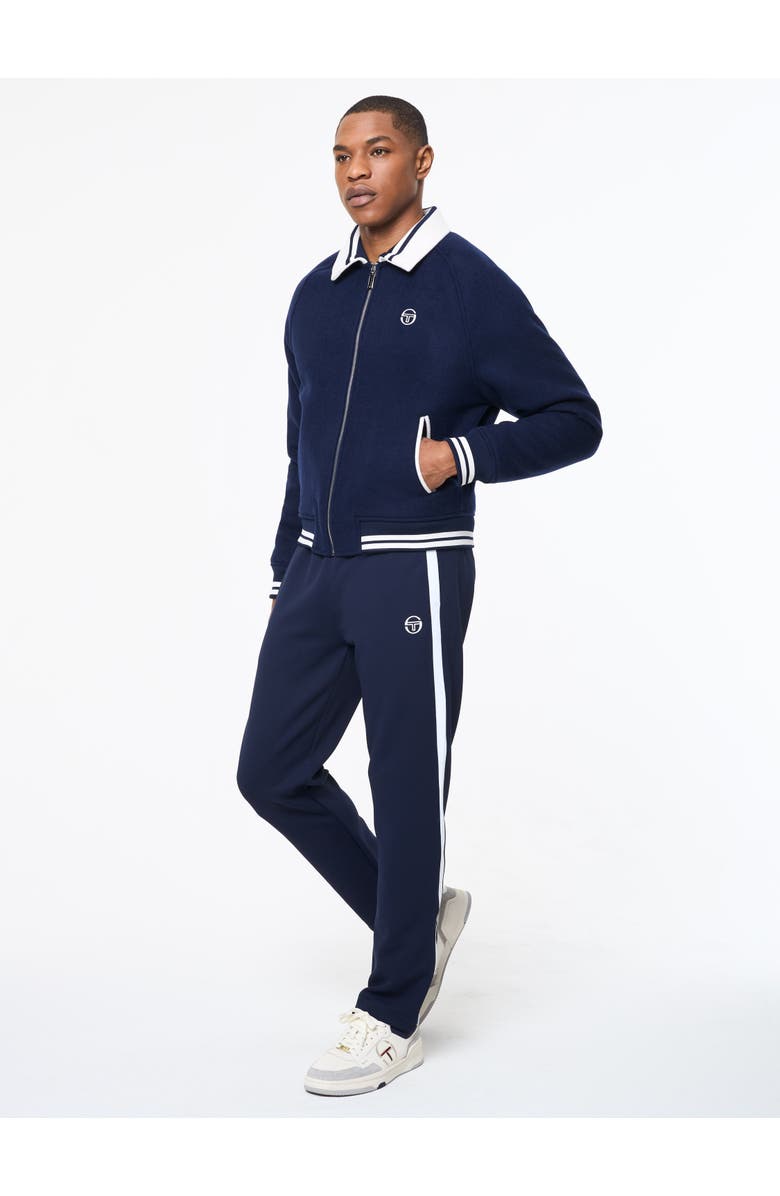 Sergio Tacchini Marco Varsity Jacket, Alternate, color, Maritime Blue