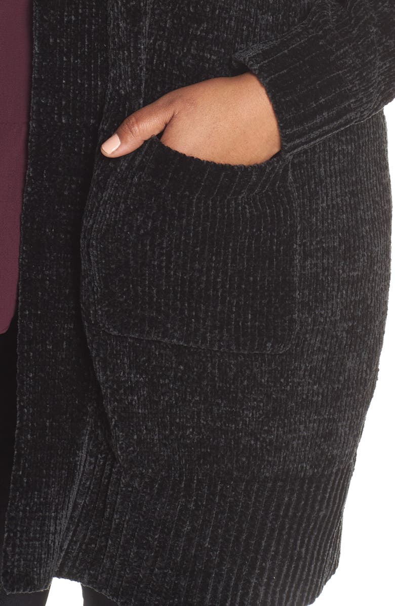 MICHAEL Michael Kors Chenille Cardigan, Alternate, color,