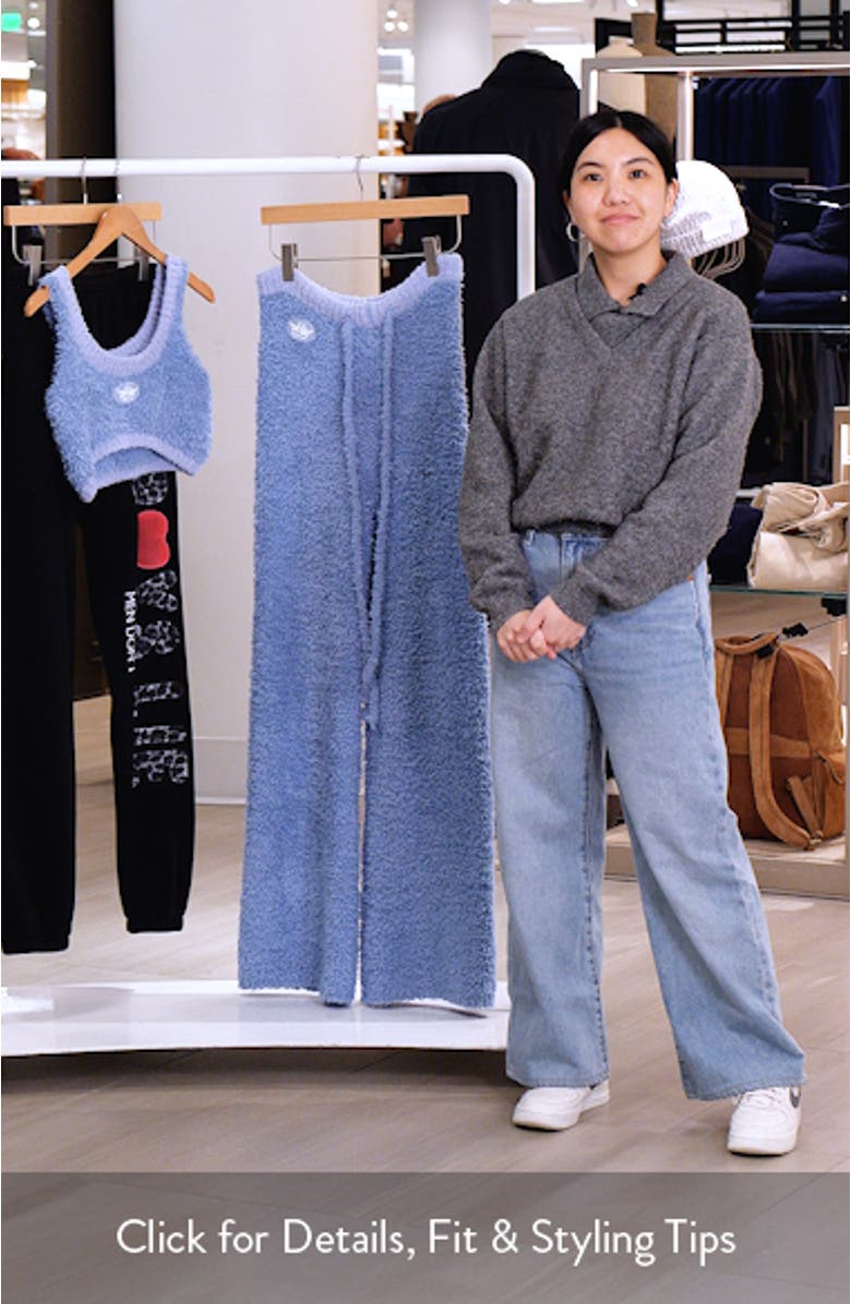 Bodhi Fuzzy Sweatpants, sales video thumbnail