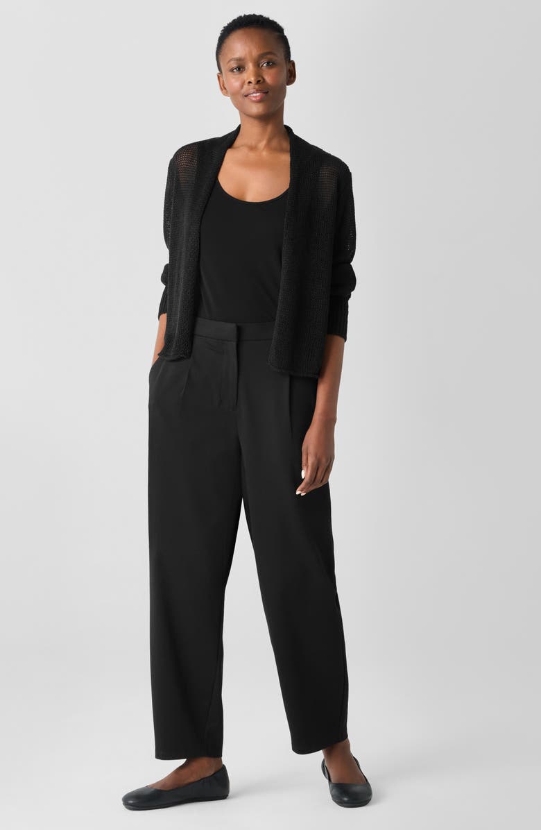 Eileen Fisher Organic Linen & Organic Cotton Cardigan, Alternate, color, 