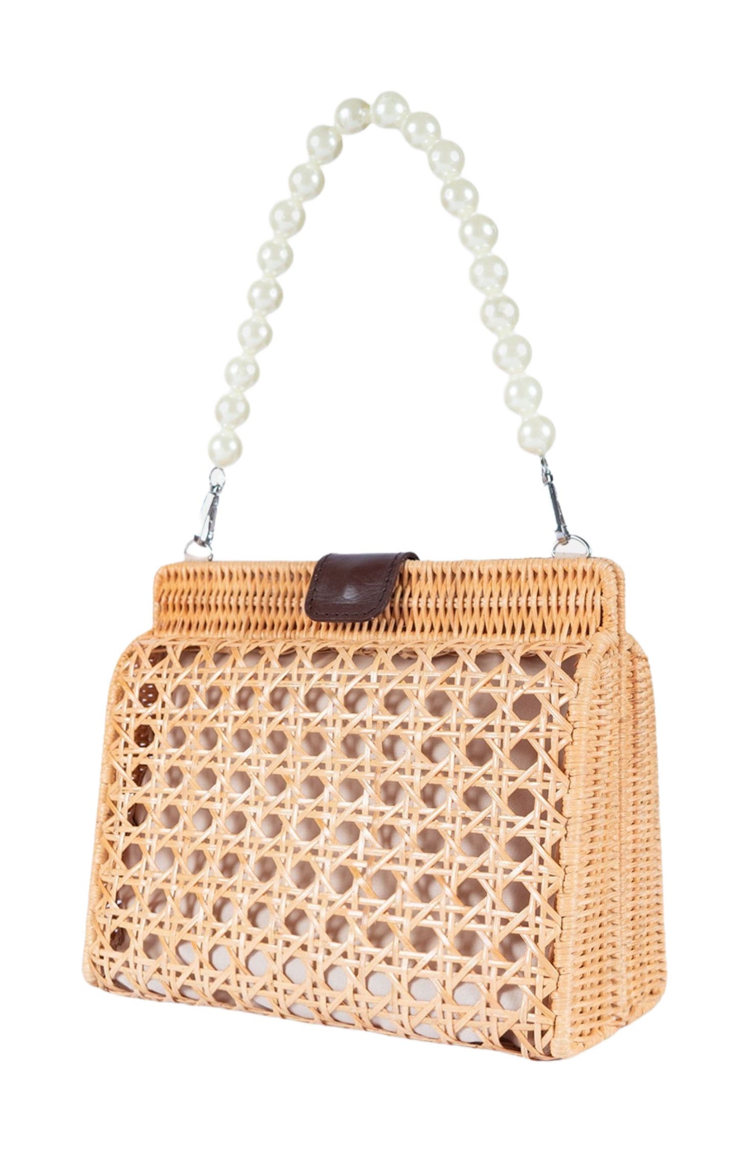Jelavu Mariella Rattan Handbag, Alternate, color, 