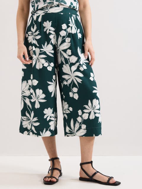 Josie Culotte Crop Trousers