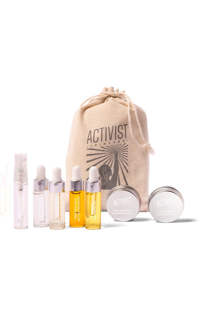 Activist Skincare Refillable Trial & Travel Kit - Trial & Travel Kit, Main, color, Trial & Travel Kit