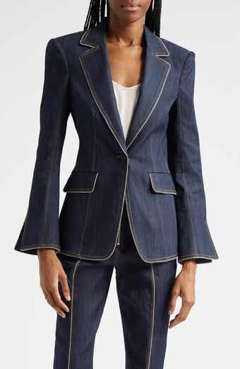 Danicka Stretch Denim Blazer