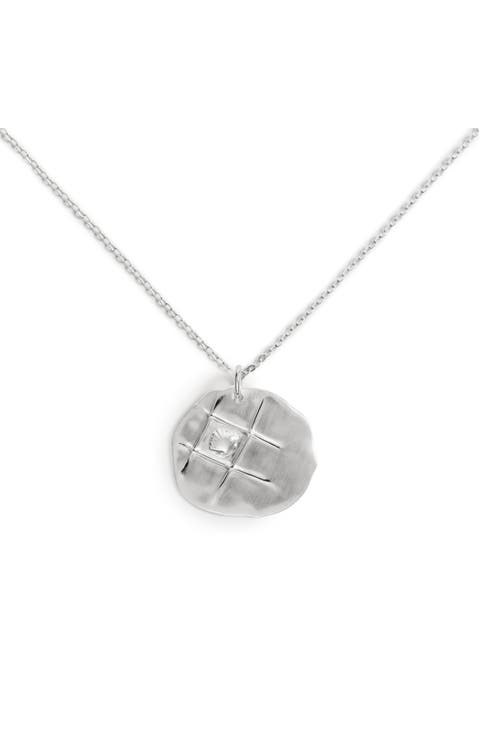 Talisman Journey Recycled Sterling Silver Pendant Necklace
