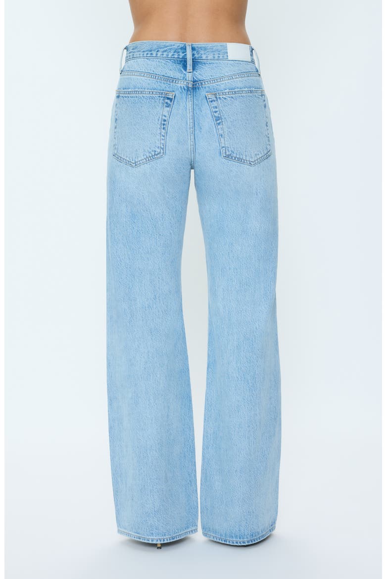 Larsen High Waist Wide Leg Jeans, Alternate, color, MELLOW