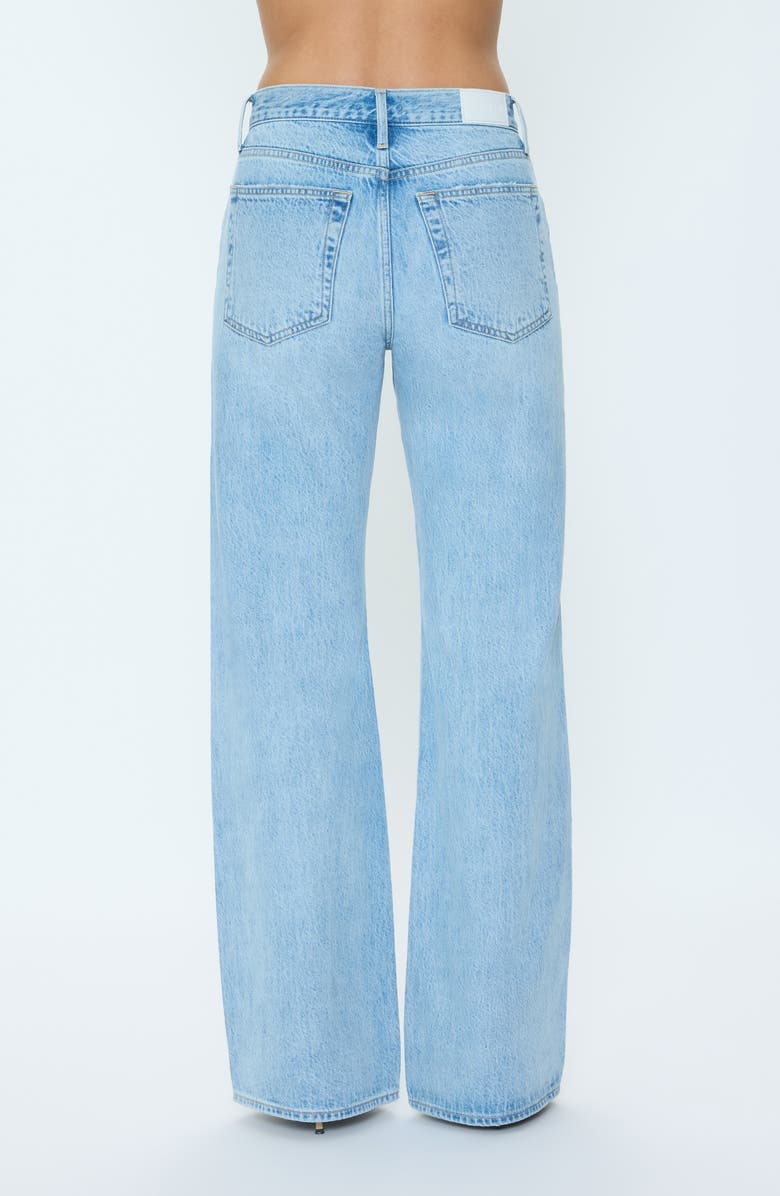 Pistola Larsen High Waist Wide Leg Jeans, Alternate, color, Mellow