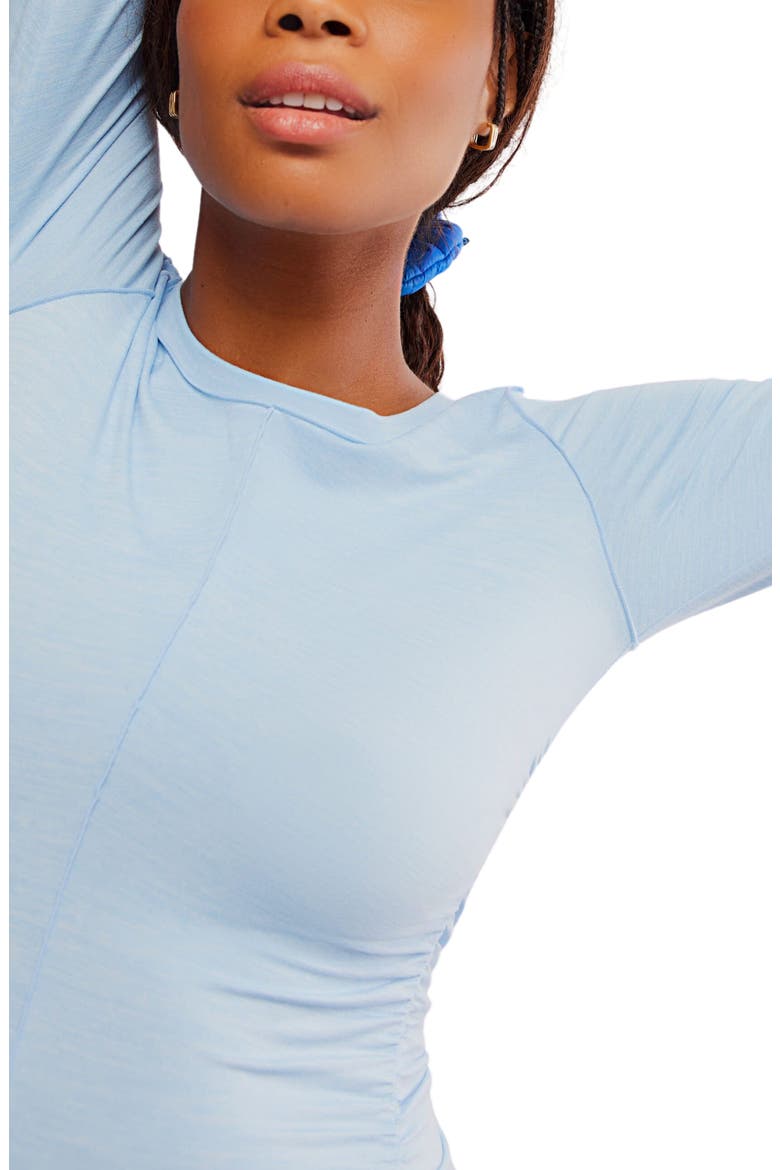 FP Movement Hatch Right On Run Layering T-Shirt, Alternate, color, BLUE BELL