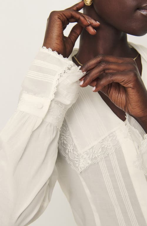 Reformation Vivi Top In Ivory