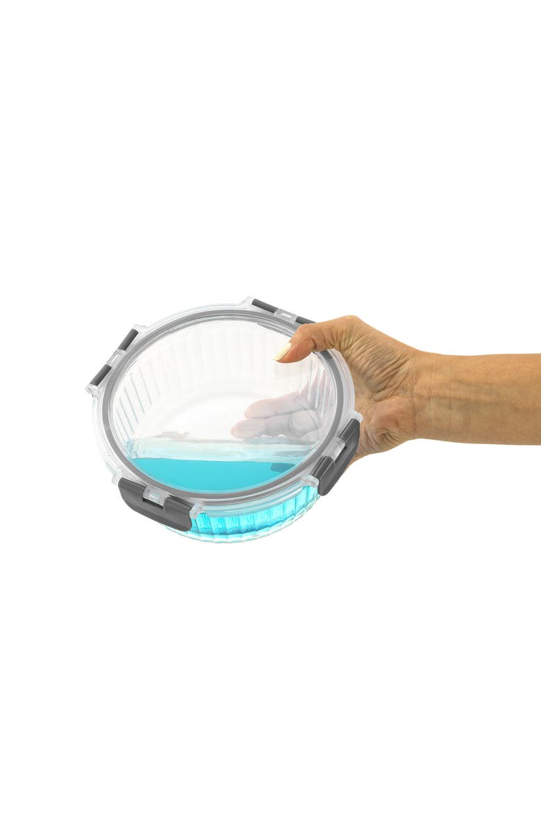 JoyJolt 24-Piece Glass Food Storage Containers with Airtight Lids, Alternate, color, 