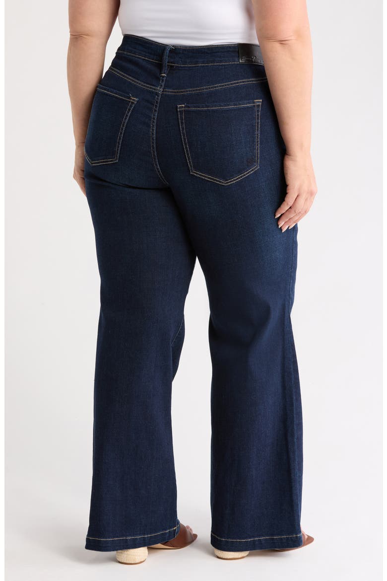 Bella Wide Leg Jeans, Alternate, color, QUEBEC