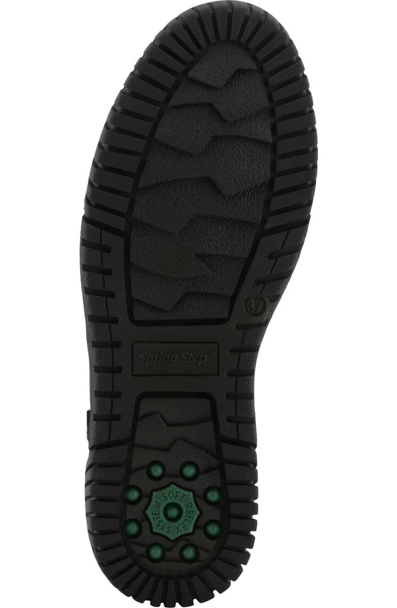 Spring Step Jamia Water Resistant Sneaker, Alternate, color, Black Patent