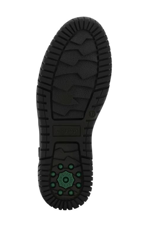 Spring Step Jamia Water Resistant Sneaker In Black