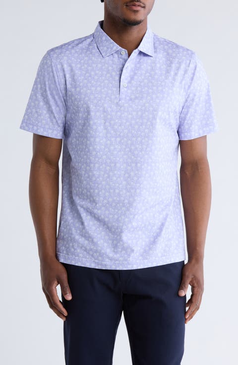 Stretch Cotton Knit Polo