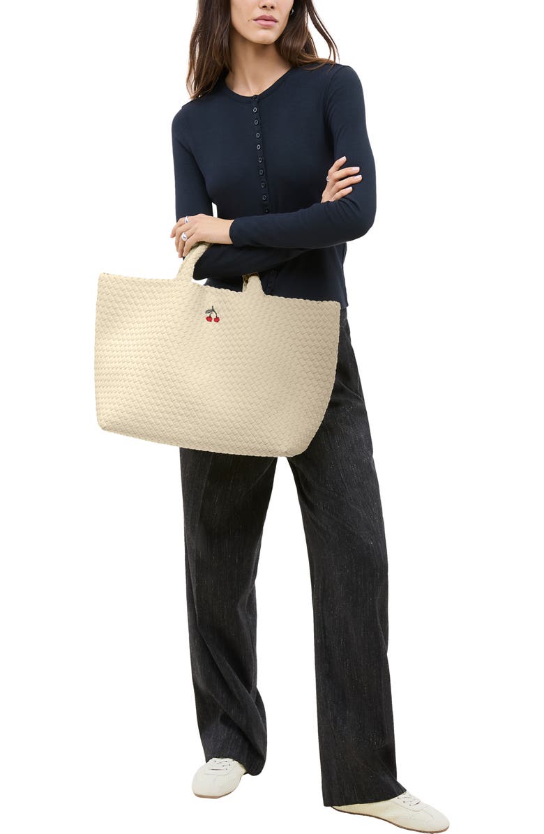 NAGHEDI Large St. Barths Tote, Alternate, color, Salt
