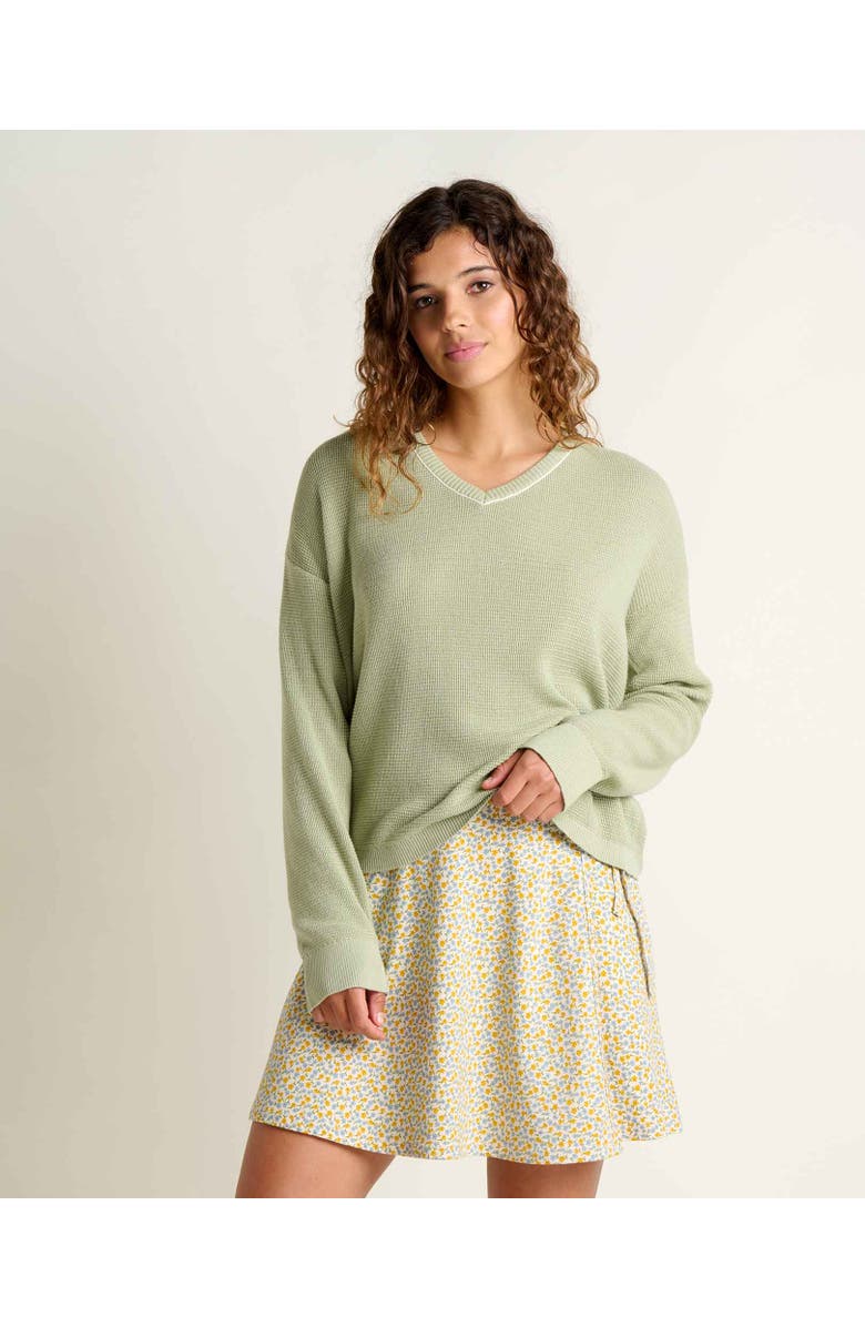 Toad & Co Bianca Pullover, Main, color, Wintergreen