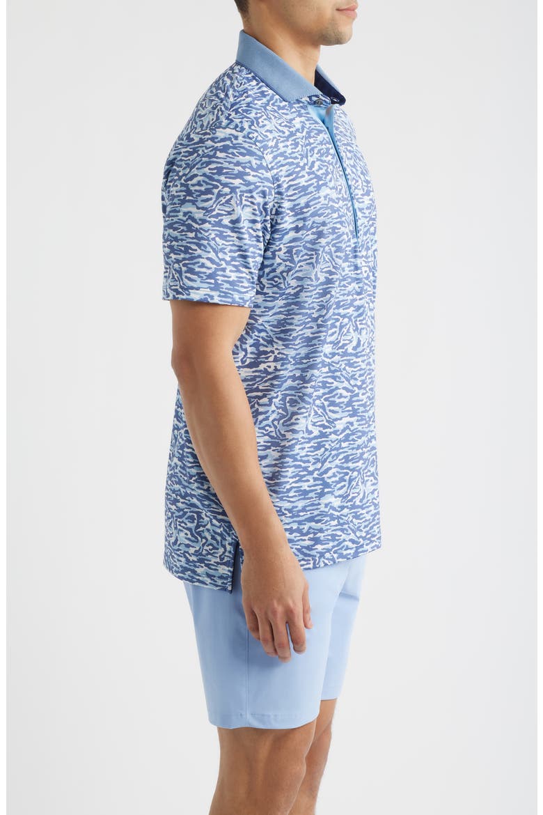 Stalking Wolf Camo Polo, Alternate, color, WOLF BLUE