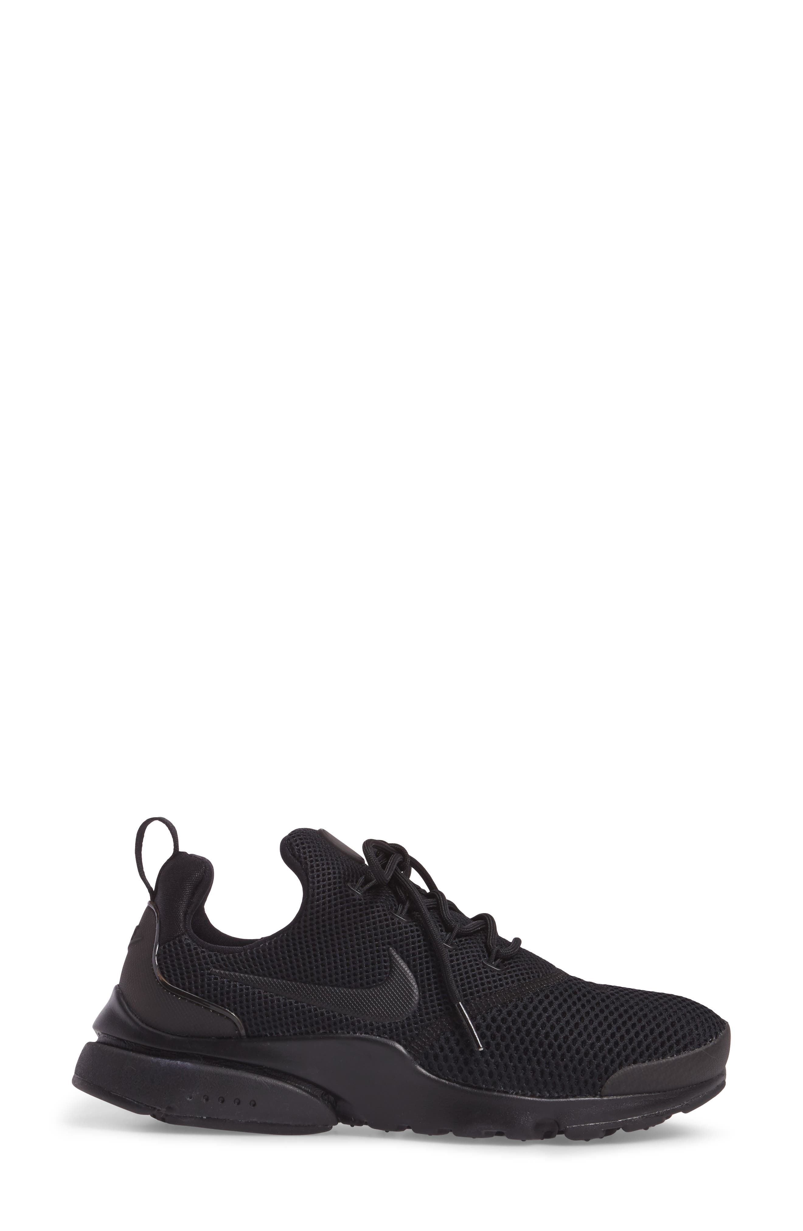 Presto Fly Sneaker, Alternate, color, BLACK/ BLACK/ BLACK