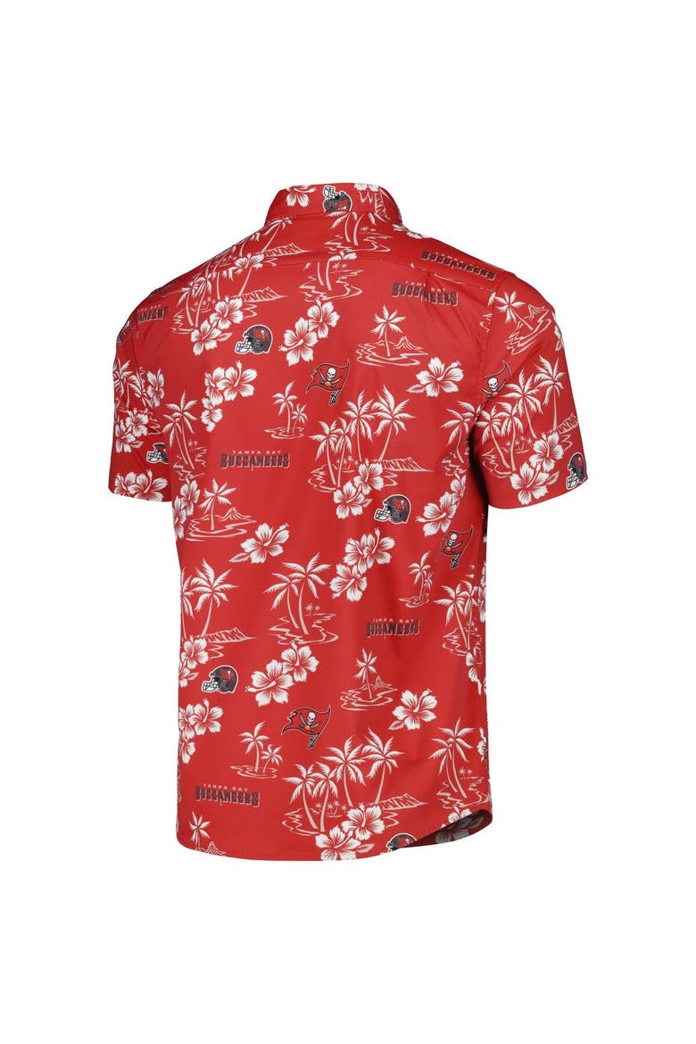 Men's Reyn Spooner Red Tampa Bay Buccaneers Kekai Button-Up Shirt, Alternate, color, Red
