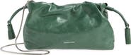 Veronica Beard Crinkle Leather Small Stash Bag