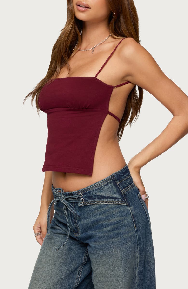 EDIKTED Jinx Open Back Camisole, Alternate, color, 