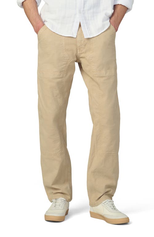 Joe's Stretch Cotton Utility Pants In Whiskey