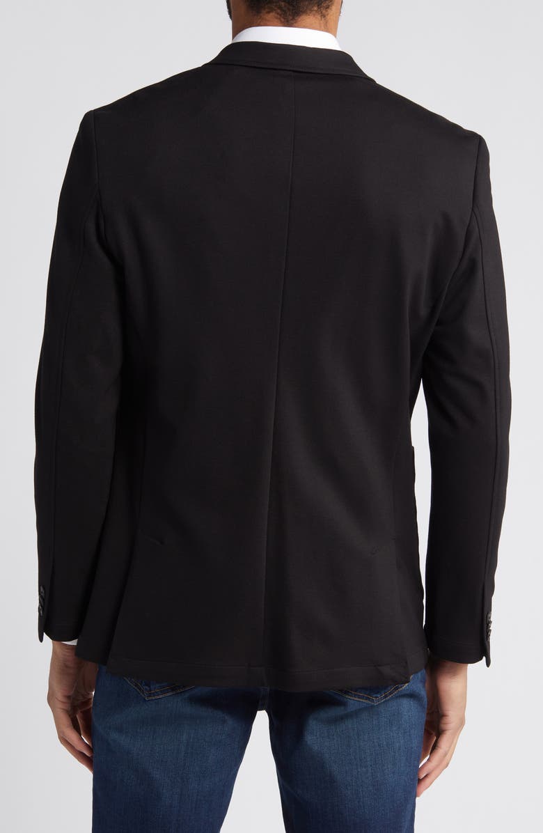 Johnston & Murphy XCFLEX Knit Blazer, Alternate, color, Black