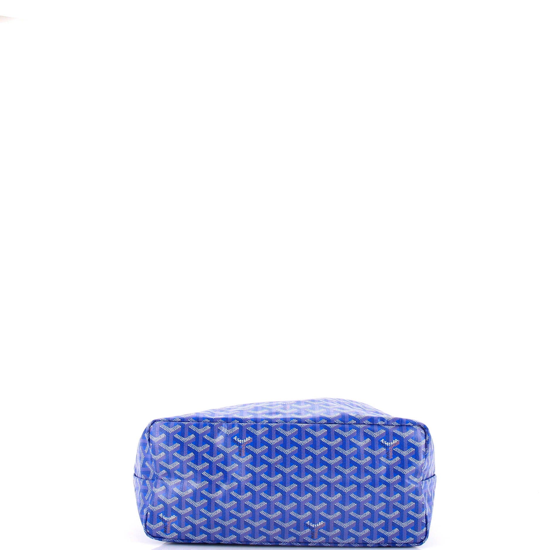 Pre-Owned Goyard Saint Louis Tote Printed Coated Canvas PM, Alternate, color, 