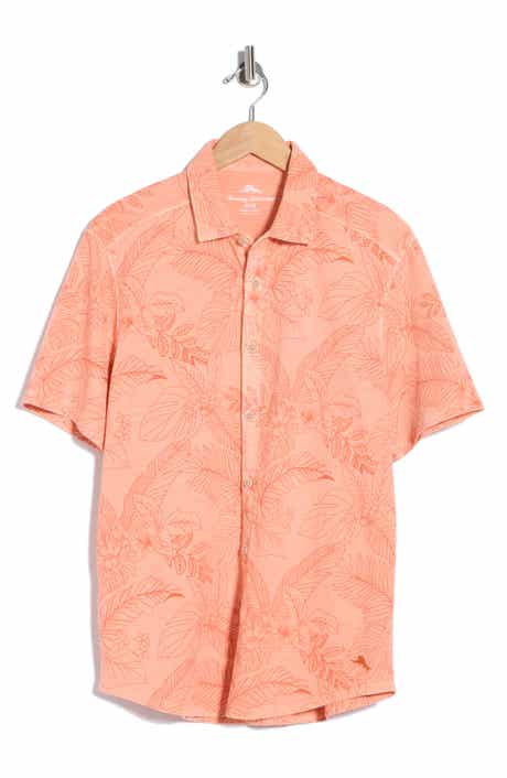 Tommy Bahama Floral Short Sleeve Button-Up Shirt