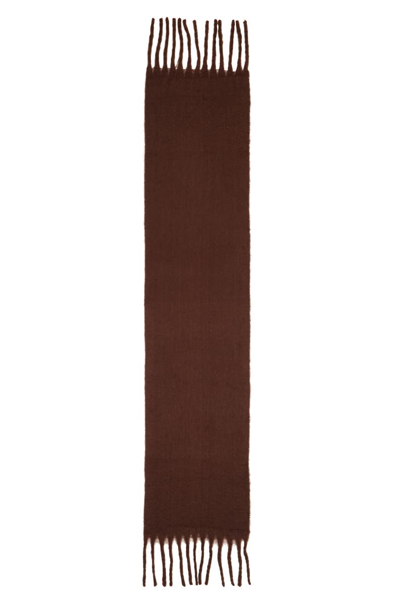 BP. Fringe Blanket Scarf, Alternate, color, Brown Coffee